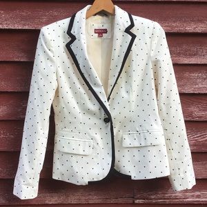 Merona polkadot blazer